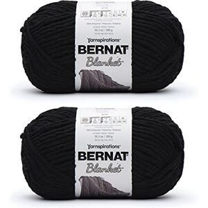 Bernat Decken-Kohlegarn, 2 Stück, 300 g, Polyester, 6 Super sperrig, 220 Meter, Stricken/Häkeln Bernat Decken-Kohlegarn, 2 Stück, 300 g, Polyester, 6 Super sperrig, 220 Meter, Stricken/Häkeln