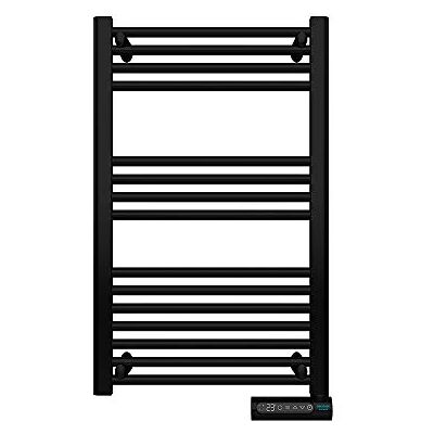 Cecotec Elektrischer Badheizkörper Ready Warm 9100 Smart Towel Black. 500 W, LED-Anzeige, Touch Control, Wochenprogrammierer, 3 Modi, wählbare Temperatur und maximale Sicherheit mit IP24 Cecotec Elektrischer Badheizkörper Ready Warm 9100 Smart Towel Black. 500 W, LED-Anzeige, Touch Control, Wochenprogrammierer, 3 Modi, wählbare Temperatur und maximale Sicherheit mit IP24