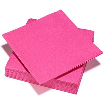 Le Nappage ARTS DE LA TABLE Airlaid-Servietten, 40 x 40 cm, Fuchsia, 25 Stück (71462) Le Nappage ARTS DE LA TABLE Airlaid-Servietten, 40 x 40 cm, Fuchsia, 25 Stück (71462)