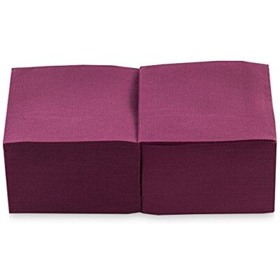 MORIGAMI Coktail Serviette 20x20, 2-lagig, 1/4-Falz, 100 Servietten, Spitze Bordeaux (SER22105736) MORIGAMI Coktail Serviette 20x20, 2-lagig, 1/4-Falz, 100 Servietten, Spitze Bordeaux (SER22105736)