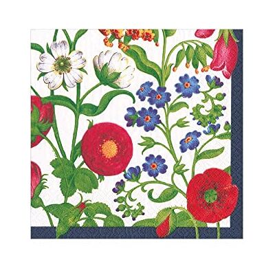 Caspari Cloisters Garden Papierservietten, Weiß, 20 Stück pro Box Caspari Cloisters Garden Papierservietten, Weiß, 20 Stück pro Box