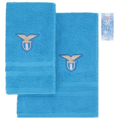 Only4fan srl Only4fan SS Lazio Handtuch-Set, 2 Stück Only4fan srl Only4fan SS Lazio Handtuch-Set, 2 Stück