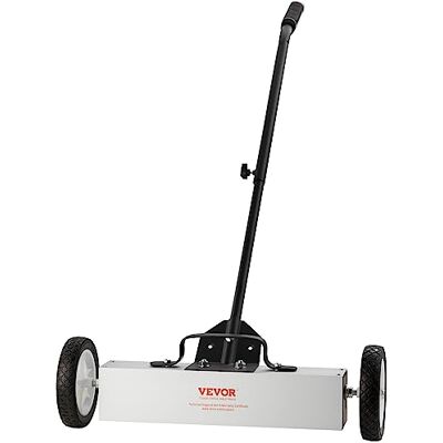 VEVOR Magnetbesen Magnetische Kehrmaschine 77-113 cm, Magnetic Sweeper Magnetisch Magnet Besen Magnetbesen Magnetheber 20,4 kg Magnetkraft Magnetischer Spänesammler Bodenkehrer Kehrmaschine VEVOR Magnetbesen Magnetische Kehrmaschine 77-113 cm, Magnetic Sweeper Magnetisch Magnet Besen Magnetbesen Magnetheber 20,4 kg Magnetkraft Magnetischer Spänesammler Bodenkehrer Kehrmaschine