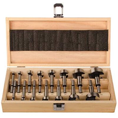 Projahn Maschinen Forstnerbohrer Kassette ECO 15-teilig (Bohrer 10-50 mm, Bohrerset) 33002-1 Projahn Maschinen Forstnerbohrer Kassette ECO 15-teilig (Bohrer 10-50 mm, Bohrerset) 33002-1