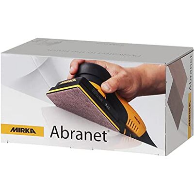 Mirka Abranet Netz-Schleifstreifen 70x125 mm Klett/Korn P240 / 50 Stk/zum Schleifen von Holz, Spachtel, Lack, Kunststoff / 5414905025 Mirka Abranet Netz-Schleifstreifen 70x125 mm Klett/Korn P240 / 50 Stk/zum Schleifen von Holz, Spachtel, Lack, Kunststoff / 5414905025
