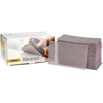 Mirka Schleifstreifen Abranet 81x133 mm Klett Korn P320 50 Stk Optimale Staubabsaugung durch offenes Schleifnetz ideal für Holz Spachtel Lack Kunststoff Schleifen Mirka Schleifstreifen Abranet 81x133 mm Klett Korn P320 50 Stk Optimale Staubabsaugung durch offenes Schleifnetz ideal für Holz Spachtel Lack Kunststoff Schleifen