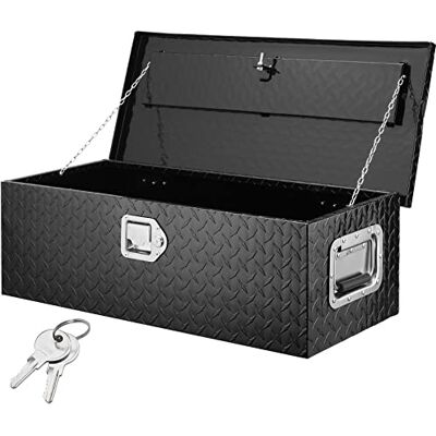 VEVOR 762 x 330 x 244 mm Werkzeugkasten für LKW-Ladefläche, Abschließbar 64 L Truckbox Werkzeugbox Aufbewahrungs-Werkzeugkasten, 30 kg Tragfähigkeit Werkzeugkiste Organizer für Wohnmobil, PKW usw. VEVOR 762 x 330 x 244 mm Werkzeugkasten für LKW-Ladefläche, Abschließbar 64 L Truckbox Werkzeugbox Aufbewahrungs-Werkzeugkasten, 30 kg Tragfähigkeit Werkzeugkiste Organizer für Wohnmobil, PKW usw.