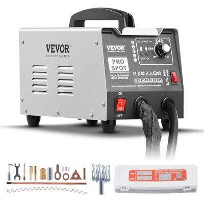 VEVOR Ausbeulspotter, Autokarosserie-Punktschweißgerät zum Ausbeulenziehen mit 7 Schweißmodi & einstellbarer Leistung, 1,8 kW Dent Puller zum Ausbeulenentfernen für Auto- & LKW-Ausbeulenreparatur VEVOR Ausbeulspotter, Autokarosserie-Punktschweißgerät zum Ausbeulenziehen mit 7 Schweißmodi & einstellbarer Leistung, 1,8 kW Dent Puller zum Ausbeulenentfernen für Auto- & LKW-Ausbeulenreparatur