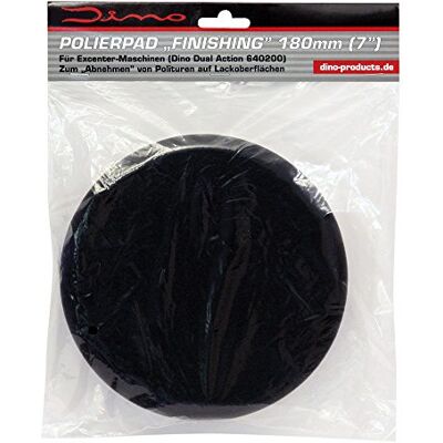 Dino KRAFTPAKET 180mm Polierpad weich Polierschwamm soft mit Klett Ø 180mm, Höhe 30mm, Schwarz Dino KRAFTPAKET 180mm Polierpad weich Polierschwamm soft mit Klett Ø 180mm, Höhe 30mm, Schwarz