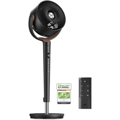 DREO Standventilator sehr leise, Ventilator groß mit Fernbedienung, 20dB Silent Ventilator mit DC-Motor, 120° Oszillierend, 4 Modi, 94-107cm höhenverstellbar, Bodenventilator, TurboPoly™ Fan 512 DREO Standventilator sehr leise, Ventilator groß mit Fernbedienung, 20dB Silent Ventilator mit DC-Motor, 120° Oszillierend, 4 Modi, 94-107cm höhenverstellbar, Bodenventilator, TurboPoly™ Fan 512