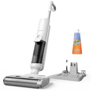 Proscenic F10 Pro Nass-Trockensauger Smart 3 in 1, Leichtgewicht, Leise kabelloser Staubsauger mit Wischfunktion, Selbstreinigungs- und Trockenfunktion, LED-Display, für Hartböden , Tierhaare Proscenic F10 Pro Nass-Trockensauger Smart 3 in 1, Leichtgewicht, Leise kabelloser Staubsauger mit Wischfunktion, Selbstreinigungs- und Trockenfunktion, LED-Display, für Hartböden , Tierhaare