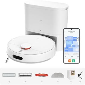 XIAOMI H40 Saugroboter, 10000Pa, LDS-Navigation, smarte Kartierung, Anti-Verwicklung, Auto-Entleerung, 180 Min Laufzeit, Home App & Sprachsteuerung XIAOMI H40 Saugroboter, 10000Pa, LDS-Navigation, smarte Kartierung, Anti-Verwicklung, Auto-Entleerung, 180 Min Laufzeit, Home App & Sprachsteuerung