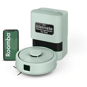 iRobot Roomba® Mini Saug- & Wischroboter + AutoEmpty™ Dock, Minze iRobot Roomba® Mini Saug- & Wischroboter + AutoEmpty™ Dock, Minze
