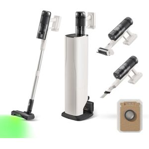 roborock H60 Hub Pro Akku Staubsauger mit Absaugstation, 170AW kraftvolle Saugleistung, 80 Min. maximale Laufzeit, kabelloser staubsauger, Anti-Tangle Bürste für Teppiche, Hartböden, Tierhaare, Auto roborock H60 Hub Pro Akku Staubsauger mit Absaugstation, 170AW kraftvolle Saugleistung, 80 Min. maximale Laufzeit, kabelloser staubsauger, Anti-Tangle Bürste für Teppiche, Hartböden, Tierhaare, Auto
