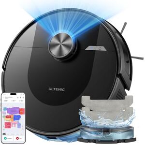 Ultenic Saugroboter mit Wischfunktion, 8000Pa Saugkraft, 180Min Laufzeit, 3 in 1 Saug und Wischroboter mit LiDAR Navigation, Staubsauger Roboter für Teppich, Tierhaare, APP Steuerung Ultenic Saugroboter mit Wischfunktion, 8000Pa Saugkraft, 180Min Laufzeit, 3 in 1 Saug und Wischroboter mit LiDAR Navigation, Staubsauger Roboter für Teppich, Tierhaare, APP Steuerung