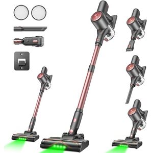 Vexilar V10PRO Akku Staubsauger Kabellos 45Mins/45KPA/450W, Akkustaubsauger mit Geen LED, 6-in-1 Ultraleicht Kabelloser Staubsauger, Super Leise für Teppich,Hartboden und Tierhaare Vexilar V10PRO Akku Staubsauger Kabellos 45Mins/45KPA/450W, Akkustaubsauger mit Geen LED, 6-in-1 Ultraleicht Kabelloser Staubsauger, Super Leise für Teppich,Hartboden und Tierhaare