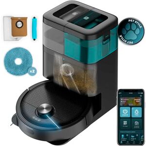 Cecotec Saugroboter mit Wischfunktion Conga 15090 SpinArm Home&Wash. 8000 Pa, App, Lasernavigation, automatische Entleerungsbasis mit Staub- und Wassertanks, Wisch- und Trocknungsfunktion Cecotec Saugroboter mit Wischfunktion Conga 15090 SpinArm Home&Wash. 8000 Pa, App, Lasernavigation, automatische Entleerungsbasis mit Staub- und Wassertanks, Wisch- und Trocknungsfunktion