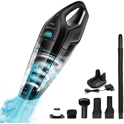 Cecotec Handstaubsauger Conga Immortal ExtremeSuction 22,2V Hand Leistungsstark, für Feststoffe und Flüssigkeiten, Zyklon Technologie, Zubehör für Haushalt und Auto, 25 Minuten Laufzeit Cecotec Handstaubsauger Conga Immortal ExtremeSuction 22,2V Hand Leistungsstark, für Feststoffe und Flüssigkeiten, Zyklon Technologie, Zubehör für Haushalt und Auto, 25 Minuten Laufzeit