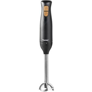 Bestron Stabmixer, Pürierstab mit 2 Geschwindigkeitsstufen & ergonomischer Handgriff, inkl. Turbofunktion mit mehr als 14.000/rpm, Staab abnehmbar, Material: Edelstahl, Farbe: Schwarz/Holz Bestron Stabmixer, Pürierstab mit 2 Geschwindigkeitsstufen & ergonomischer Handgriff, inkl. Turbofunktion mit mehr als 14.000/rpm, Staab abnehmbar, Material: Edelstahl, Farbe: Schwarz/Holz