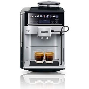 Siemens Kaffeevollautomat EQ6 plus s300, Milchsystem, 11 Getränke, automatische Reinigung des Milchsystems, Keramikmahlwerk, großes Touchdisplay, Silber, TE653501DE Siemens Kaffeevollautomat EQ6 plus s300, Milchsystem, 11 Getränke, automatische Reinigung des Milchsystems, Keramikmahlwerk, großes Touchdisplay, Silber, TE653501DE