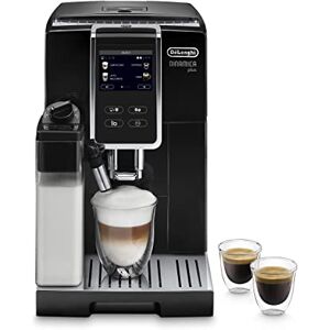 DeLonghi Dinamica Plus ECAM 370.70.B Kaffeevollautomat mit LatteCrema Milchsystem, Cappuccino & Espresso, 3,5 Zoll TFT Touchscreen Farbdisplay und App-Steuerung, Kaffeekannen-Funktion, schwarz DeLonghi Dinamica Plus ECAM 370.70.B Kaffeevollautomat mit LatteCrema Milchsystem, Cappuccino & Espresso, 3,5 Zoll TFT Touchscreen Farbdisplay und App-Steuerung, Kaffeekannen-Funktion, schwarz