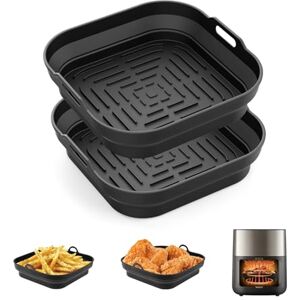GRIFEMA Silikonform HeißLuftfritteuse für Cosori Philips Airfryer 2 Pack, 5-8L Sin BPA, Frei & Hitzebeständig Wiederverwendba, Anstelle Backpapier Spülmaschinengeeignet para Freidora, Horno GRIFEMA Silikonform HeißLuftfritteuse für Cosori Philips Airfryer 2 Pack, 5-8L Sin BPA, Frei & Hitzebeständig Wiederverwendba, Anstelle Backpapier Spülmaschinengeeignet para Freidora, Horno