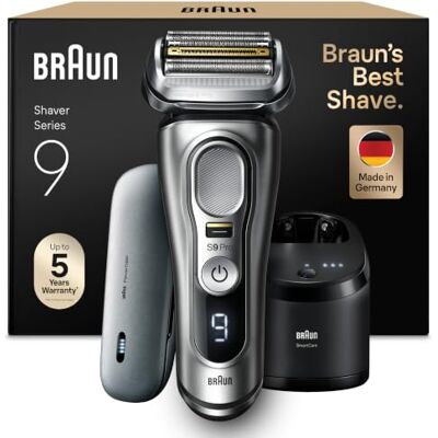 Braun Rasierer Herren Elektrisch Series 9, 9477cc, Silber Braun Rasierer Herren Elektrisch Series 9, 9477cc, Silber
