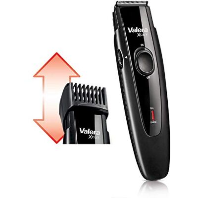 Valera , X-Cut 642.02, Professioneller Bartschneider, mit 32mm-Edelstahlklingen, 30 Schnittlängen von 0,5 bis 15 mm, Betrieb kabellos oder mit Netzteil, USB-Kabel inklusive, 100-240 V, Swiss Made Valera , X-Cut 642.02, Professioneller Bartschneider, mit 32mm-Edelstahlklingen, 30 Schnittlängen von 0,5 bis 15 mm, Betrieb kabellos oder mit Netzteil, USB-Kabel inklusive, 100-240 V, Swiss Made