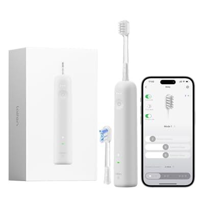 Laifen Wave Spezial Elektrische Zahnbürste, Oszillation & Vibration Schallzahnbürste für Erwachsene mit App, 2 Bürstenköpfe (Grau) Laifen Wave Spezial Elektrische Zahnbürste, Oszillation & Vibration Schallzahnbürste für Erwachsene mit App, 2 Bürstenköpfe (Grau)