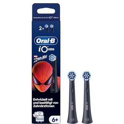 Oral-B iO Kids 6+ Marvel Spiderman Aufsteckbürsten, 2 Stück Oral-B iO Kids 6+ Marvel Spiderman Aufsteckbürsten, 2 Stück