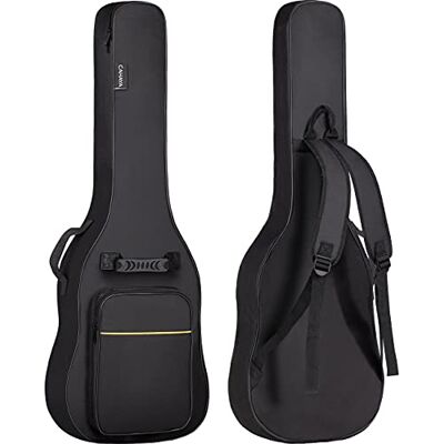 CAHAYA E-gitarrentasche Gitarrentasche 6 mm gepolsterte E-gitarrentasche Gigbag Weicher Gitarrentasche mit Einer Vordertasche passend für 40 Zoll E-Gitarre CY0226 CAHAYA E-gitarrentasche Gitarrentasche 6 mm gepolsterte E-gitarrentasche Gigbag Weicher Gitarrentasche mit Einer Vordertasche passend für 40 Zoll E-Gitarre CY0226