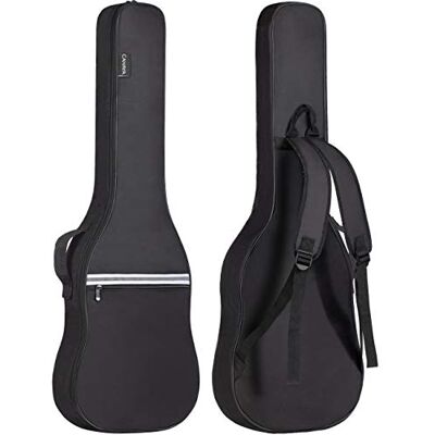 CAHAYA Elektrische Gitarre Gig Bag E-gitarrentasche Wasserfest mit reflektierenden Bändern CY0225 CAHAYA Elektrische Gitarre Gig Bag E-gitarrentasche Wasserfest mit reflektierenden Bändern CY0225