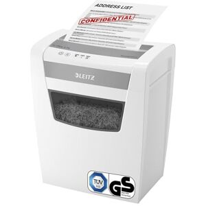 Leitz IQ Aktenvernichter Office S, 14-12 Blatt Kapazität (70-80 g/m²), TÜV+GS zertifiziert, Partikelschnitt, Sicherheitsstufe P4, Besonders leise, 23L Behälter, Schredder für Büro, Weiß, 80990000 Leitz IQ Aktenvernichter Office S, 14-12 Blatt Kapazität (70-80 g/m²), TÜV+GS zertifiziert, Partikelschnitt, Sicherheitsstufe P4, Besonders leise, 23L Behälter, Schredder für Büro, Weiß, 80990000