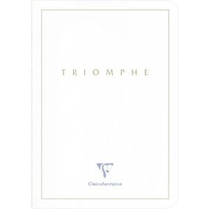 Clairefontaine 36120C Heft Triomphe GOLD, DIN A5, 14,8x21cm, mit Fadenbindung, 48 Blatt blanko, Papier weiß 90g, 1 Stück Clairefontaine 36120C Heft Triomphe GOLD, DIN A5, 14,8x21cm, mit Fadenbindung, 48 Blatt blanko, Papier weiß 90g, 1 Stück
