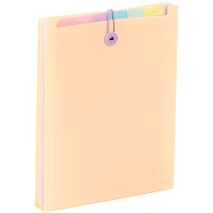 Viquel Ordnungsmappe für Rucksack mit 6 Positionen – Rainbow Pastell – Vertikale Fächermappe A4 – Beige Viquel Ordnungsmappe für Rucksack mit 6 Positionen – Rainbow Pastell – Vertikale Fächermappe A4 – Beige