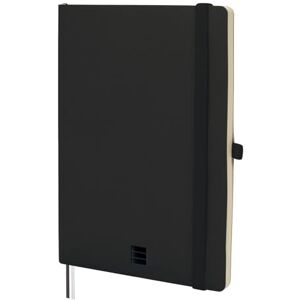 Finocam Notizbuch Nexo Flexibler Einband Dotted-Gepunktet Schwarz Notizbuch DIN A5 mit perforierten Blättern Innentasche und Stifthalter 72 Seiten, Ideal als Bullet Journal Finocam Notizbuch Nexo Flexibler Einband Dotted-Gepunktet Schwarz Notizbuch DIN A5 mit perforierten Blättern Innentasche und Stifthalter 72 Seiten, Ideal als Bullet Journal