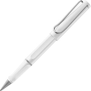 Lamy safari roll-ink white Tintenpatronenroller – zeitlos klassischer Stift mit ergonomischem Griff & Strichbreite M Gehäuse aus robustem ASA-Kunststoff – inkl. Tintenpatrone T10 blau Lamy safari roll-ink white Tintenpatronenroller – zeitlos klassischer Stift mit ergonomischem Griff & Strichbreite M Gehäuse aus robustem ASA-Kunststoff – inkl. Tintenpatrone T10 blau