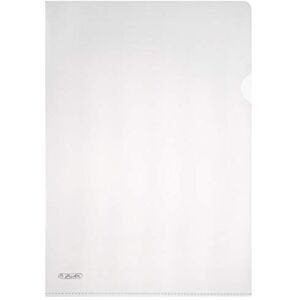 Herlitz 50009077 Aktenhülle A4 Pyramide, transparent, 10 Stück im Polybeutel Herlitz 50009077 Aktenhülle A4 Pyramide, transparent, 10 Stück im Polybeutel