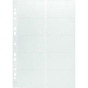 Durable Visitenkartenhüllen A4, für Ringbücher und Ordner, 10 Stück, transparent, 238919 Durable Visitenkartenhüllen A4, für Ringbücher und Ordner, 10 Stück, transparent, 238919