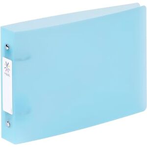 Viquel Karteiordner Bristol mit Beschriftungsetiketten 2 Ringe DIN A5 (25x16,5cm) Blau Viquel Karteiordner Bristol mit Beschriftungsetiketten 2 Ringe DIN A5 (25x16,5cm) Blau