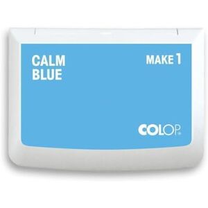 COLOP MAKE 1 Stempelkissen, calm blue, 50 x 90 mm, Kissen für traditionelle Handstempel und Kreativstempel COLOP MAKE 1 Stempelkissen, calm blue, 50 x 90 mm, Kissen für traditionelle Handstempel und Kreativstempel