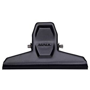 MAUL Papierklemmer pro aus Metall (2 Stück) Moderner Klemmer mit breitem Verschlussclip 9,5 cm und Klemmweite 2,5 cm Gadget für Haushalt, Küche und Büro Ideal für DIY Projekte Schwarz MAUL Papierklemmer pro aus Metall (2 Stück) Moderner Klemmer mit breitem Verschlussclip 9,5 cm und Klemmweite 2,5 cm Gadget für Haushalt, Küche und Büro Ideal für DIY Projekte Schwarz
