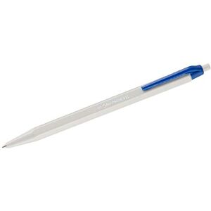 Caran d'Ache d´Ache 825 ECO Kugelschreiber Kunstharz/Edelstahl Blau-Weiß, Schriftfarbe Blau, 0825.160, Mehrfarbig, 12cm Caran d'Ache d´Ache 825 ECO Kugelschreiber Kunstharz/Edelstahl Blau-Weiß, Schriftfarbe Blau, 0825.160, Mehrfarbig, 12cm