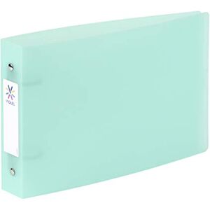 Viquel Karteiordner mit Beschriftungsetiketten 2 Ringe DIN A5 (25x16,5cm) Grün Viquel Karteiordner mit Beschriftungsetiketten 2 Ringe DIN A5 (25x16,5cm) Grün