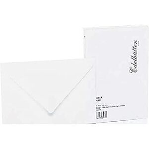 Rössler 2031388003 Briefumschlagpack C6, Seidenfutter, gehämmert, weiß Rössler 2031388003 Briefumschlagpack C6, Seidenfutter, gehämmert, weiß