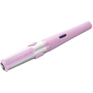 Pelikan o structure Füllhalter Pink, für Rechtshänder, Feder M, inkl. 1 Großraumtintenpatrone Königsblau – Soft-Griffzone, Edelstahlfeder, Struktur-Design – Made in Germany Pelikan o structure Füllhalter Pink, für Rechtshänder, Feder M, inkl. 1 Großraumtintenpatrone Königsblau – Soft-Griffzone, Edelstahlfeder, Struktur-Design – Made in Germany