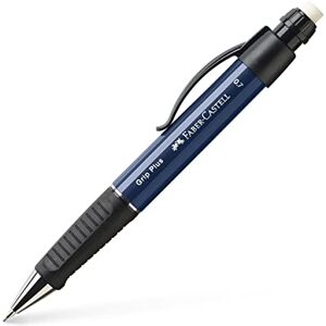 Faber-Castell 130732 Druckbleistift GRIP PLUS, Minenstärke: 0,7 mm, Schaftfarbe: blau metallic, 1 Stück Faber-Castell 130732 Druckbleistift GRIP PLUS, Minenstärke: 0,7 mm, Schaftfarbe: blau metallic, 1 Stück