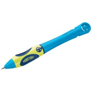 Pelikan griffix Druck-Bleistift für Linkshänder, mit HB Mine, Neon fresh blue, 1 Stück Pelikan griffix Druck-Bleistift für Linkshänder, mit HB Mine, Neon fresh blue, 1 Stück