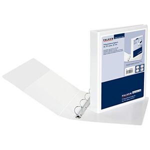 Exacompta Original Falken Premium Präsentationsringbuch. Made in Germany. Kunststoffbezug außen und innen 4 Ring-Mechanik DIN A4 Füllhöhe 25 mm weiß ideal für Angebots- und Unternehmenspräsentationen Exacompta Original Falken Premium Präsentationsringbuch. Made in Germany. Kunststoffbezug außen und innen 4 Ring-Mechanik DIN A4 Füllhöhe 25 mm weiß ideal für Angebots- und Unternehmenspräsentationen