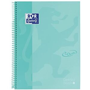 Oxford , A4+ Notizbuch, gepunktet, Bullet Journal, extra harter Einband, 80 Blatt, mikroperforiert, Europeanbook Dotbook Touch, Ice Mint Pastellfarben Oxford , A4+ Notizbuch, gepunktet, Bullet Journal, extra harter Einband, 80 Blatt, mikroperforiert, Europeanbook Dotbook Touch, Ice Mint Pastellfarben